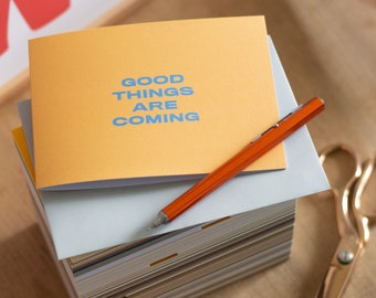 Good Things Are Coming Card - Thinking of You - Sorry To Hear That - Bad News Card