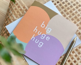 Sympathy Card - Big Huge Hug Card - Sorry For Your Loss Card - Sympathy Card Mum - Sympathy Card For Mother - Baby Loss Card - Grief Card