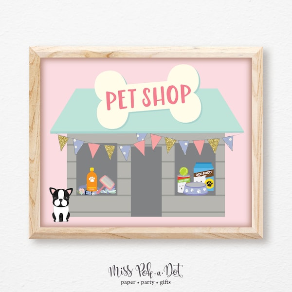 Pet Store Signs Etsy