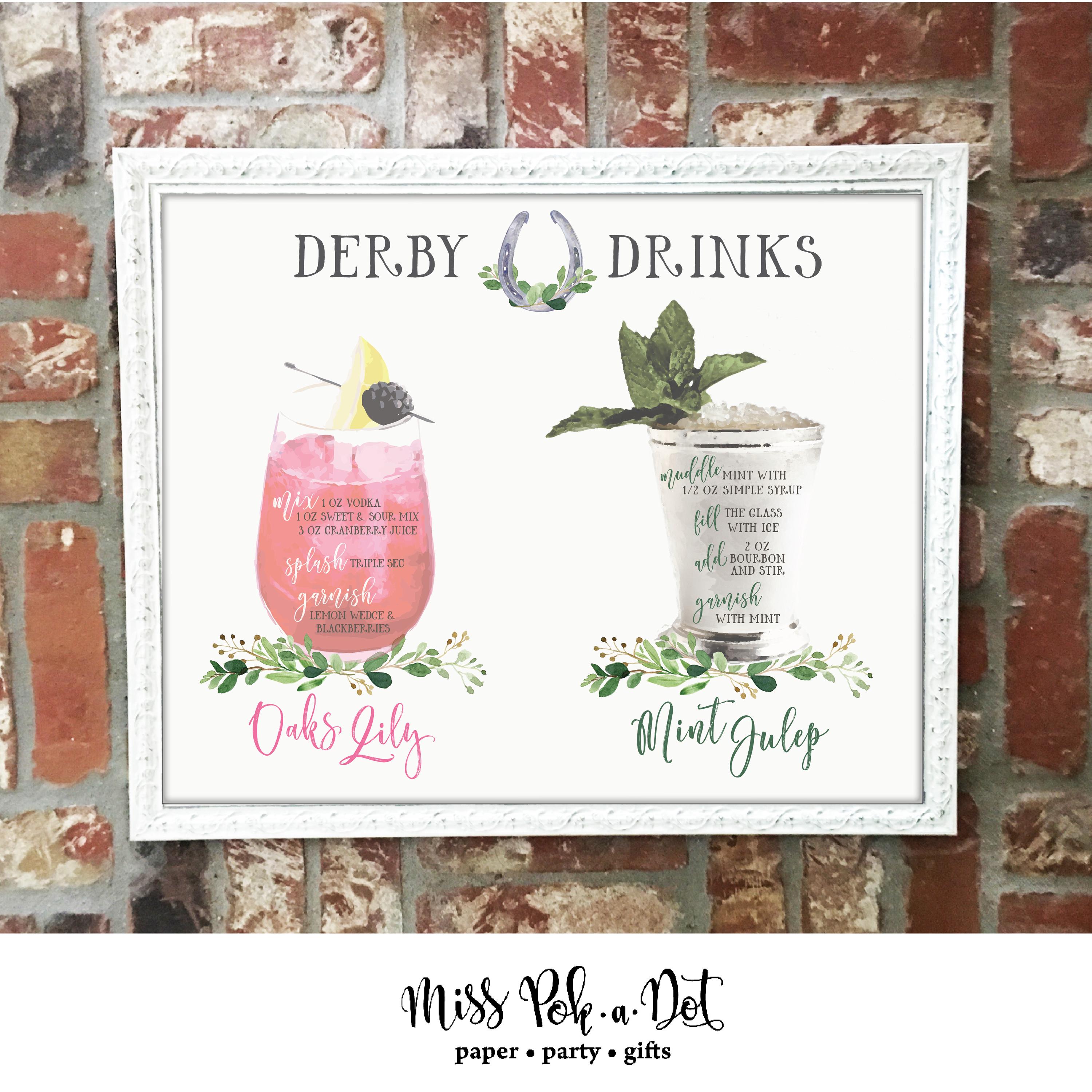 Oaks Lily Drink - Etsy