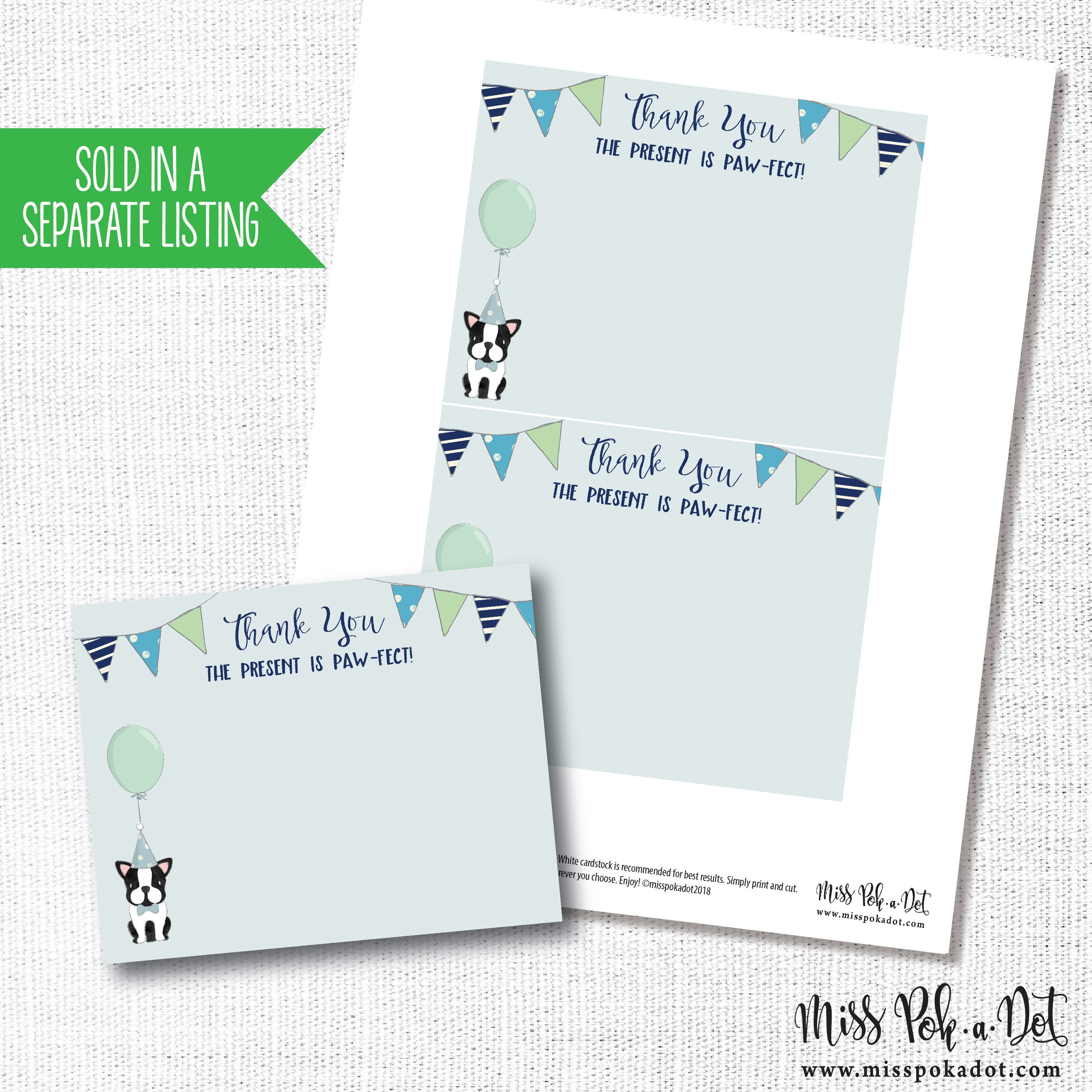 Adopt A Puppy Sign Printable Blue Dog Birthday Party Puppy | Etsy