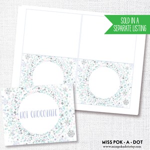 Winter Birthday Invitation, Printable, Our Little Snowflake Invite, 1st ...