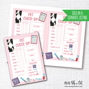 Puppy Dog Birthday Party Backdrop Banner Sign, Editable Digital File, Adopt a Pet, Adoption, Girl, Photo Prop, Back Drop, Doggy Paw-ty, Pink image 2