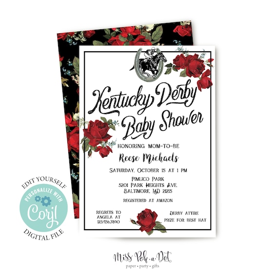 Kentucky Derby Party Welcome Sign Template, Derby Bridal Shower Welcome  Sign, Run for the Roses Sign, Derby Decorations INSTANT DOWNLOAD -   Hong Kong