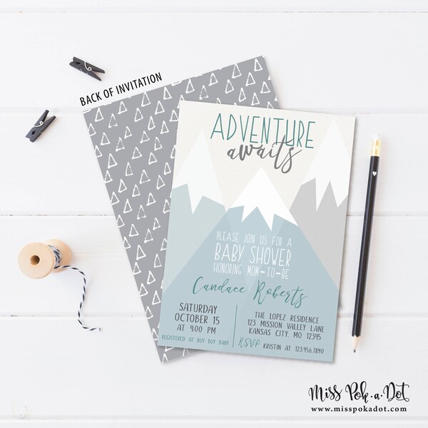 Mountain Baby Shower - Etsy