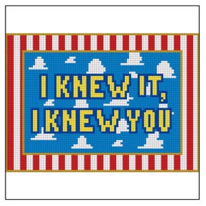 I Knew It! Needlepoint Chart image 1