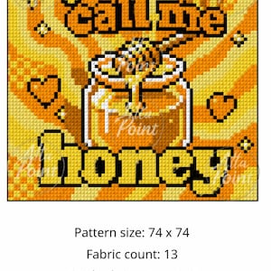 You Can Call Me Honey Needlepoint Chart