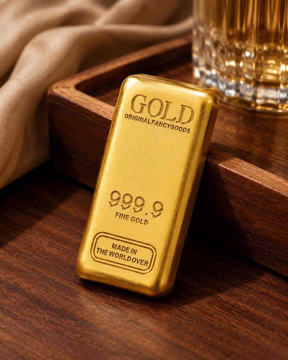 Gold Bar Paperweight - Etsy