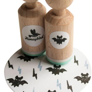 Mini Bat Stamp for Spooky Halloween Creations image 3