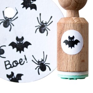 Mini Bat Stamp for Spooky Halloween Creations image 4