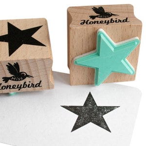 solid Star Stamp for Creative Decor and Craft Projects