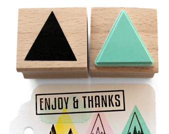 Triangle Stamp for Contemporary Creative Designs