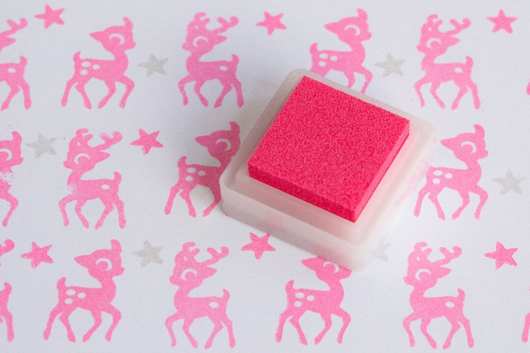 Pink Versacolor Inkpad, Tsukineko Versacolor Pink Ink Pad, Tsukineko