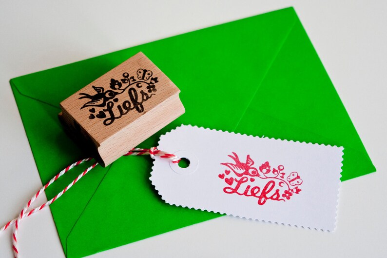liefs-rubber-stamp-meaning-with-love-in-dutch-etsy