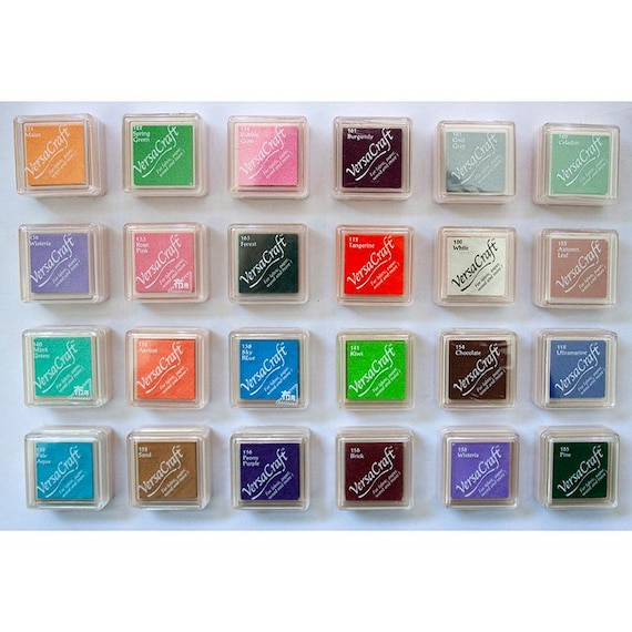 VersaCraft Ink Pads - Fabric, Wood, Paper & More - Choose Your Colors!  Ink Pad - 3x3cm |