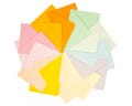 Set of 6 Colored Envelopes – Choose from Various Colors – A6 Size (4.3 x 6.1 inches) for Cards and Letters