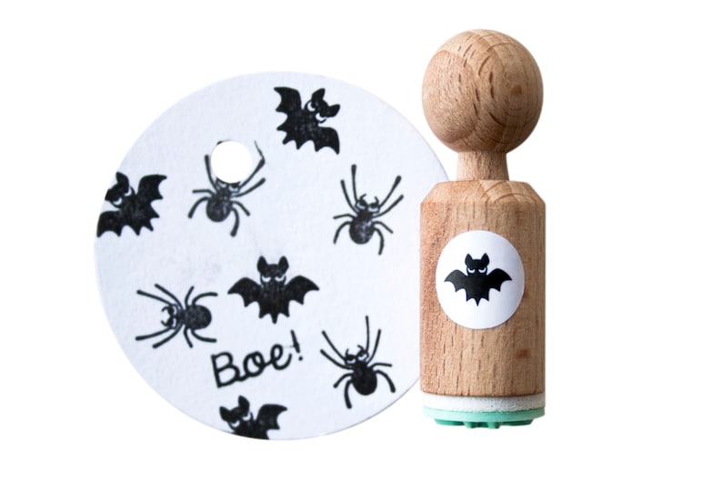 Mini Bat Stamp for Spooky Halloween Creations image 4