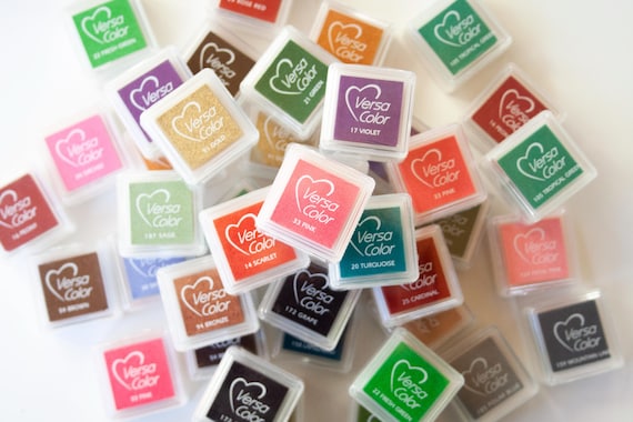 Tsukineko VersaColor Mini Ink Pads: Archival Pigment Ink