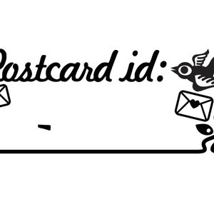 Postcard-ID Stamp perfect gift for Postcrossing Enthusiasts image 2