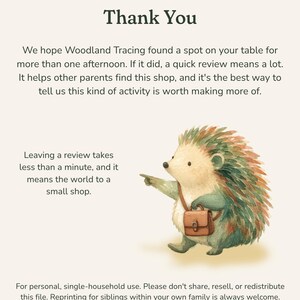 Toddler Tracing Practice Pack, Pre-Writing Fine Motor Printable, Nature Activity, Ages 2-3 image 7