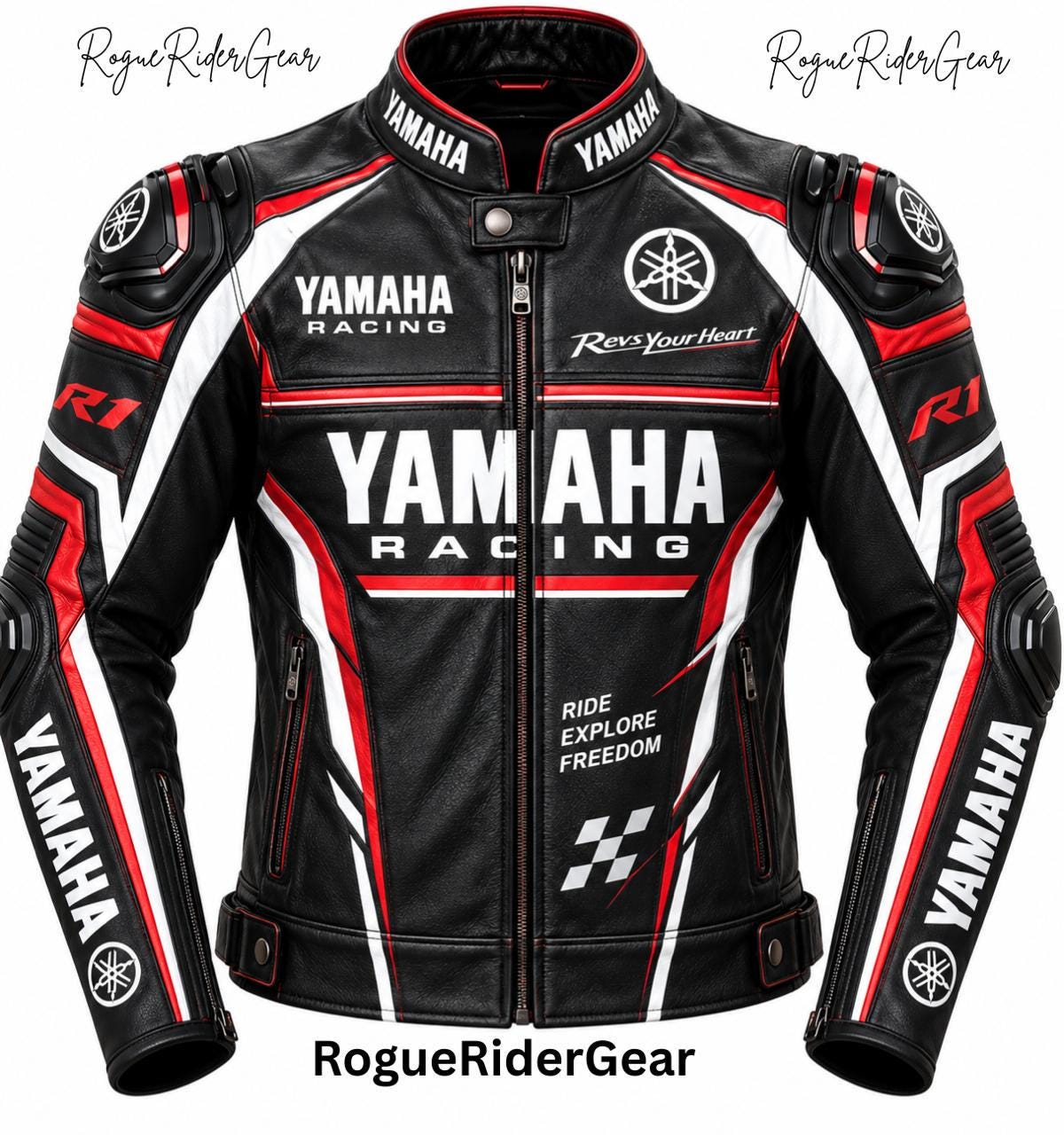 Red Yamaha Jacket - Etsy