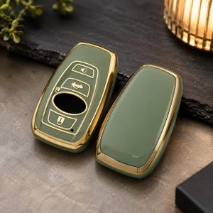 Cover per chiave telecomando a 4 pulsanti Subaru / Custodia protettiva intelligente in TPU per Outback, Forester, Crosstrek