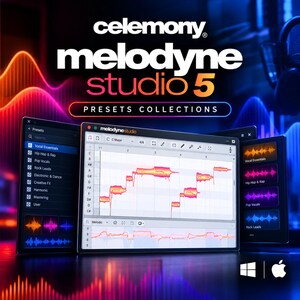Melodyne Studio 5 - Audio Tools Presets Collection | WIN/MAC