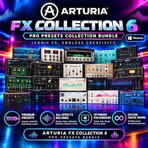 Arturia FX Collection 6 PRO - Synth Presets Collection | WIN