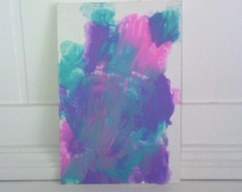 Abstract Puppy Painting