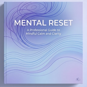 Anxiety Workbook for Adults, Depression & Low Mood Journal, 70-Page Mental Wellness PDF