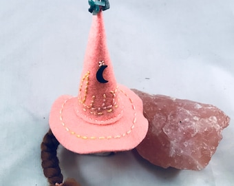 Personalized Wool Felt Witch Doll, Waldorf Inspired, Art Doll