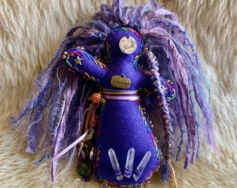 Crystal Art Doll, Chakra Doll, Spirit Doll, Medicine Doll