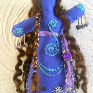 Healing Art Doll, Chakra Doll, Spirit Doll, Medicine Doll image 2