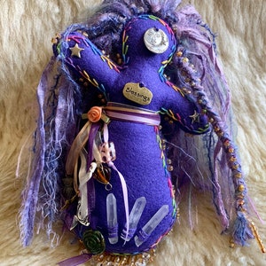 Healing Art Doll, Chakra Doll, Spirit Doll, Medicine Doll image 5