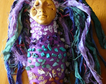 Chakra Doll, Spirit Doll, Medicine Doll, Healing Art Doll