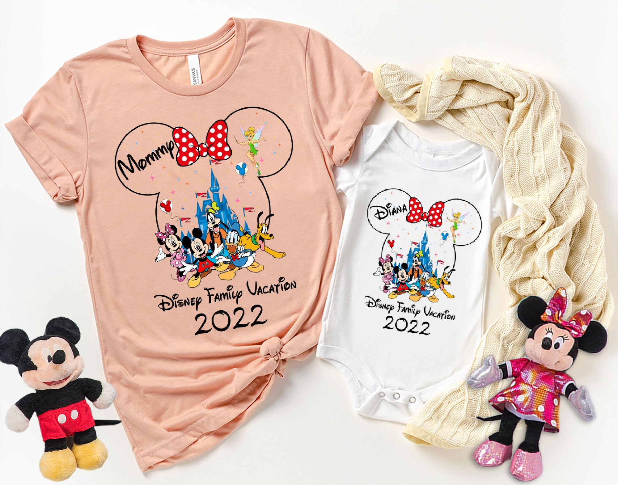 Disney Family Vacation 2022 shirts, Disney Family Shirt, Custom Disney shirts