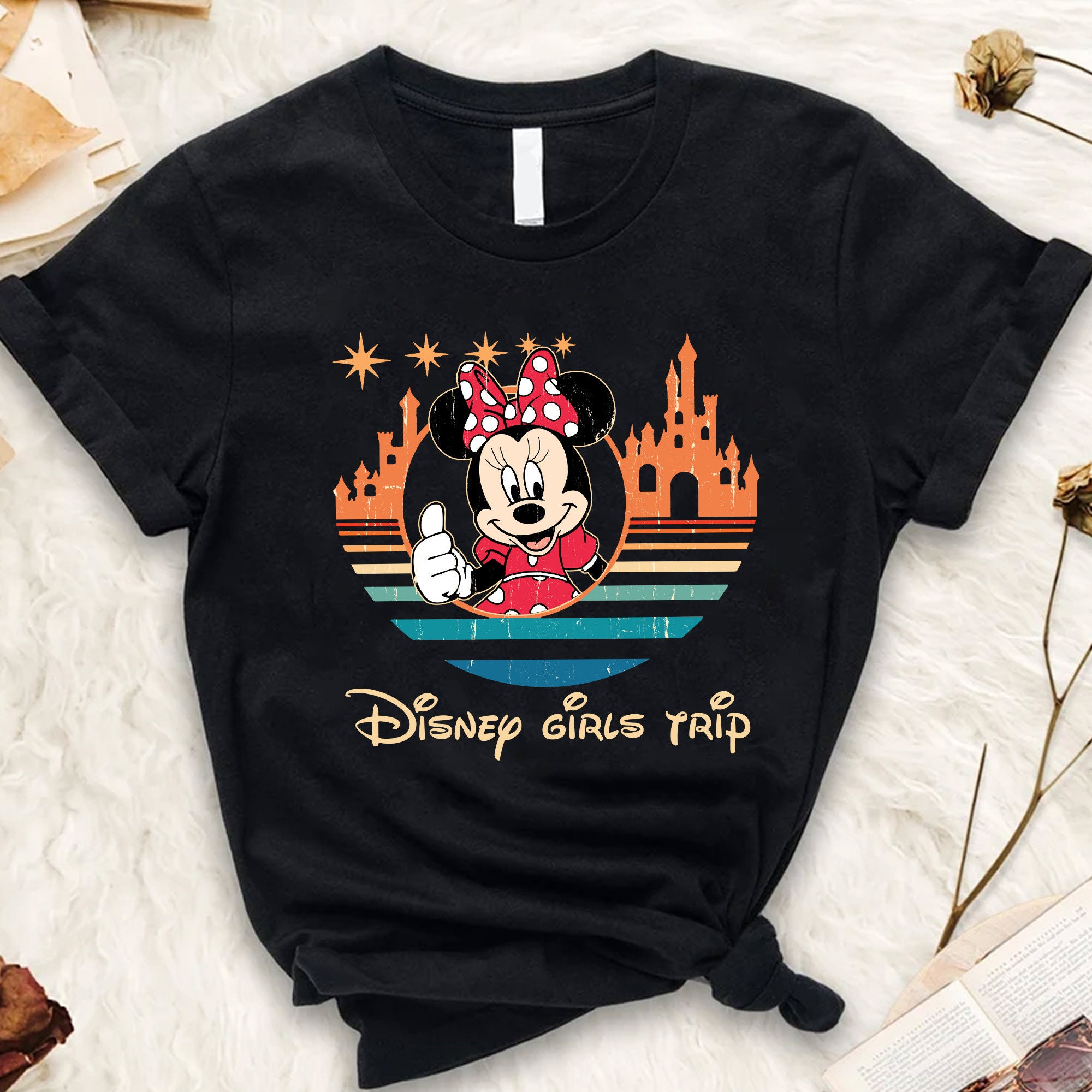 Disney Mädchen Trip Minnie Mouse T-Shirt Disney Mädchen Trip Minnie Mouse T-Shirt
