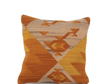 10915 23.23 x 23.23 Pillow Cover Kilim Pillow Vintage Kilim Pillow Handwoven Pillow FAST SHIPMENT with ups or fedex