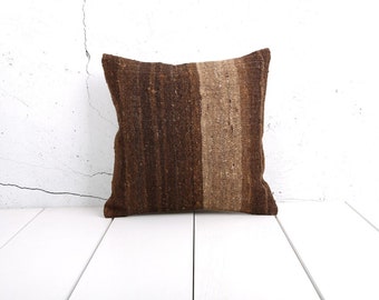 10915 23.23 x 23.23 Pillow Cover Kilim Pillow Vintage Kilim Pillow Handwoven Pillow FAST SHIPMENT with ups or fedex