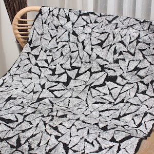 Felt Fabric, Nuno Felted Fabric, Wool Fabric, 2.43&#39; x 6.46&#39; Table Cover, Table Runner, Sofa Cover, FAST SHIPMENT ups or fedex - 13185