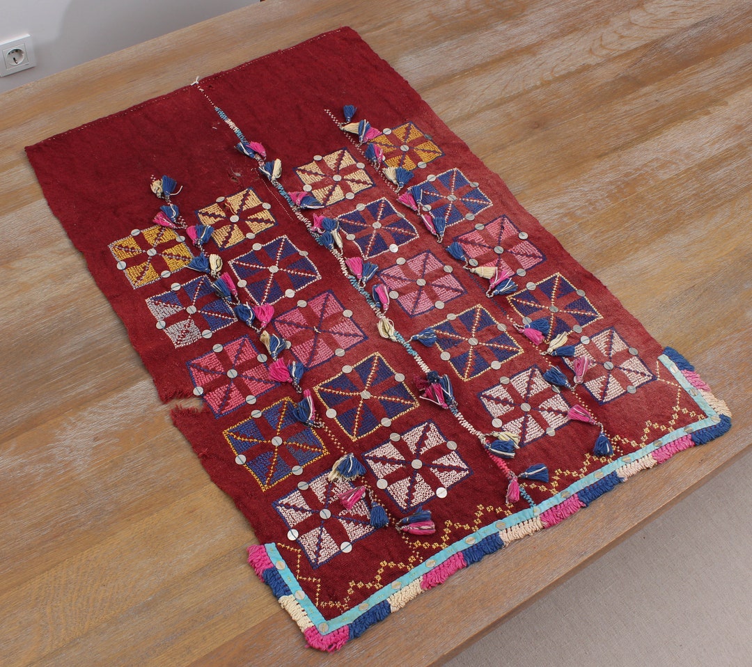 Embroidery Wall Hanging Old Wall Hanging 21.26 X Etsy