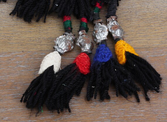 Tassel, Vintage Uzbek Tassel, Segusha, Old Tassel… - image 9