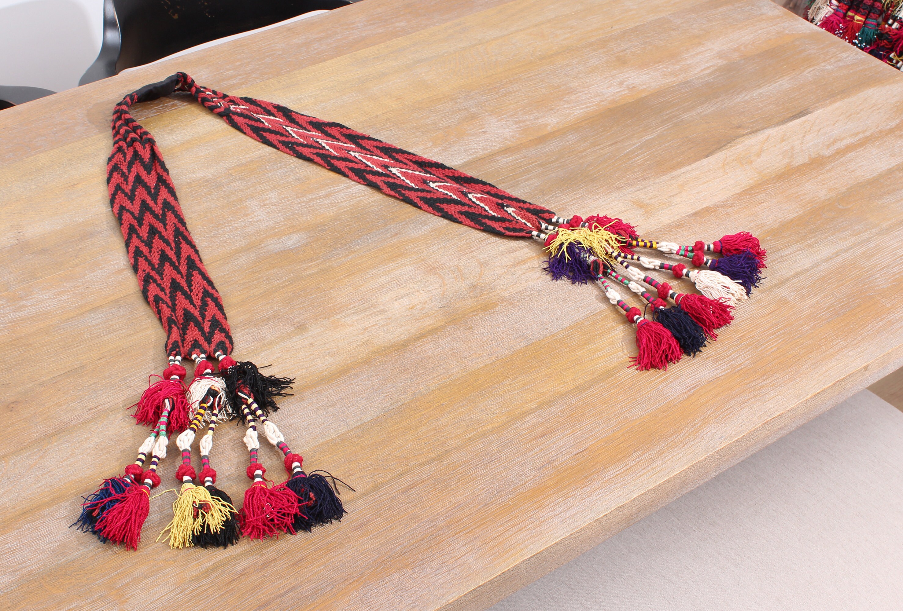 タッセル、ヴィンテージ ウズベクタッセル、セグシャ、古いタッセル