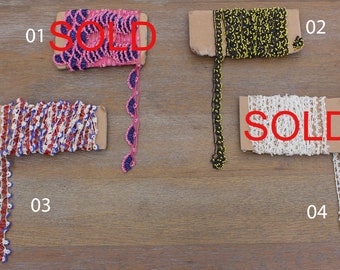 Oya, MINIMUM 4 pcs, Vintage Turkish Oya, Turkish Needle Lace, Turkish Bead Lace, Old Oya, Vintage Crochet, FAST SHIPMENT FedEx - 12636-01-39