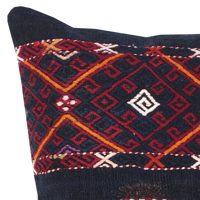 10915 23.23 x 23.23 Pillow Cover Kilim Pillow Vintage Kilim Pillow Handwoven Pillow FAST SHIPMENT with ups or fedex