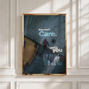Miles Morales poster | Muurdecoratie met superheldenfilm | Stripboekprint | Streetwear kamerdecoratie | Motiverende quote | Cadeau voor fans