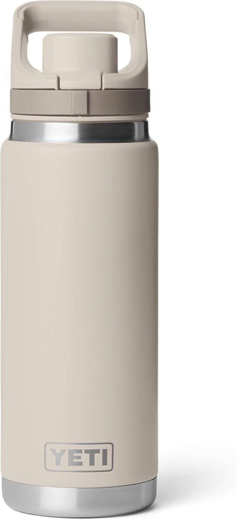 Incorrect Cap Color YETI Rambler 26oz/769ml Flip Chug Cap Bottle, Personalized Laser ...