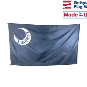 Fort Moultrie Flag (Liberty Moon) - 3X5&#39; - Durable All Weather Nylon & Reinforced Fly End Stitching - Made in the USA