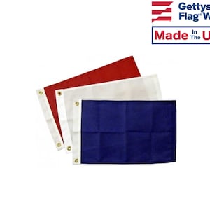 Blank Cotton Flags - Multiple Sizes and Made in the USA!