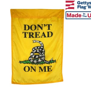 Gadsden Don&#39;t Tread On Me 11x15&quot; High Quality Patriotic Garden Flag - Made in USA - FREE SHIPPING!!!